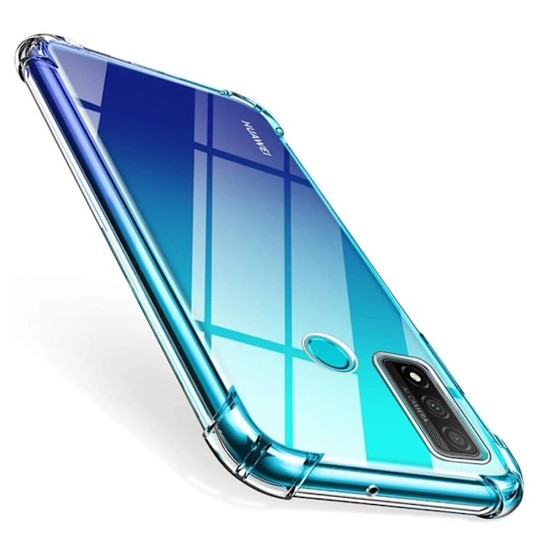 Huawei P Smart 2021 - Skyddande Silikonskal (Floveme) Transparent/Genomskinlig