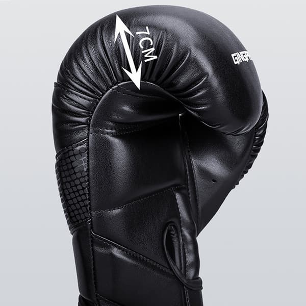 Boxningshandskar med handledsstöd & sömlös design Röd 12OZ