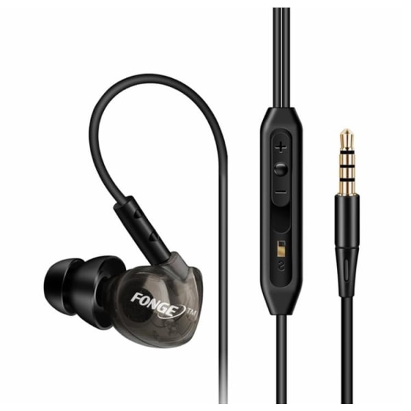 FONGE S500 Sport In-ear hovedtelefoner med mikrofon (øretelefon) Blå