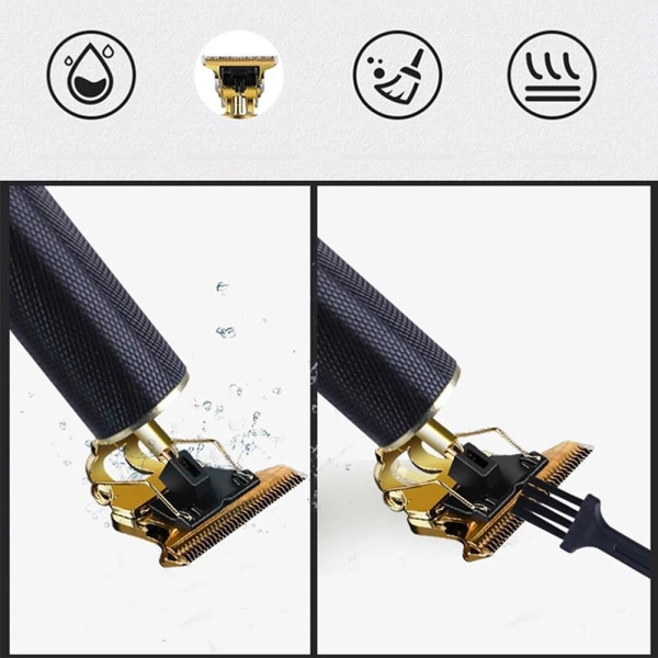 Praktisk Rakapparat / Trimmer Guld
