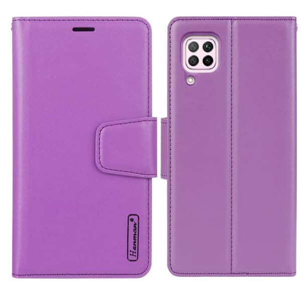 Huawei P40 Lite - Hanman Plånboksfodral Svart