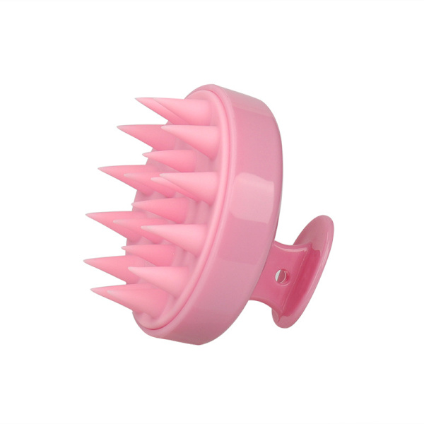 Rund Silikon schampoborste Rosa