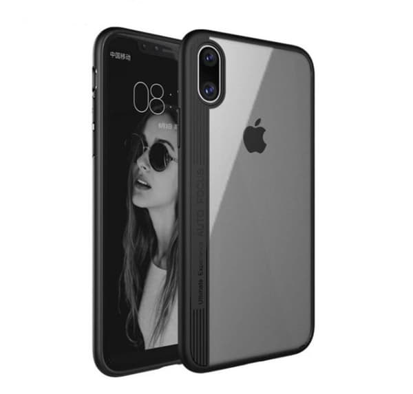 iPhone X/XS - Skal AUTO FOCUS Vit