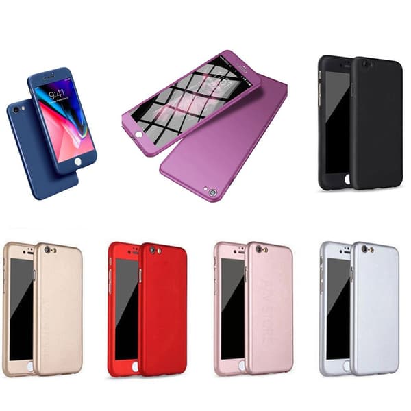 iPhone SE 2020 - Dubbelskal FLOVEME Roséguld