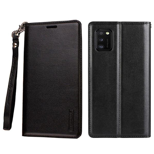 Samsung Galaxy A41 - Plånboksfodral (HANMAN) Svart