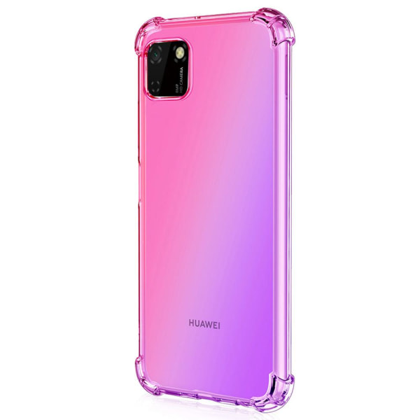 Huawei Y5p - Beskyttelsescover i Silikone FLOVEME Rosa/Lila