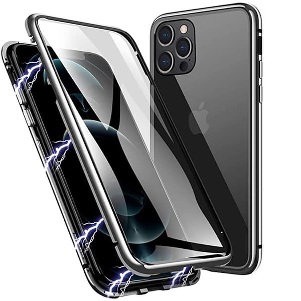 iPhone 13 Pro - Magnetiskt Dubbelsidigt Skal Grön