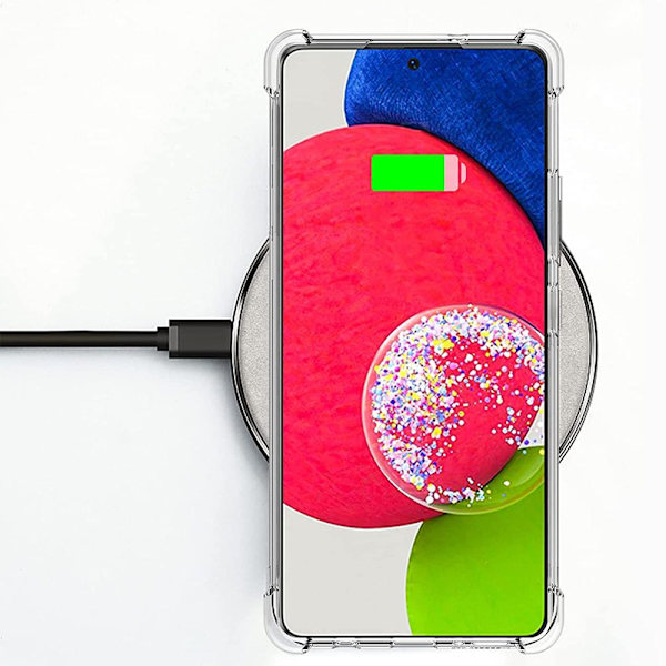 Samsung Galaxy A53 5G - Floveme Etui Blå/Rosa