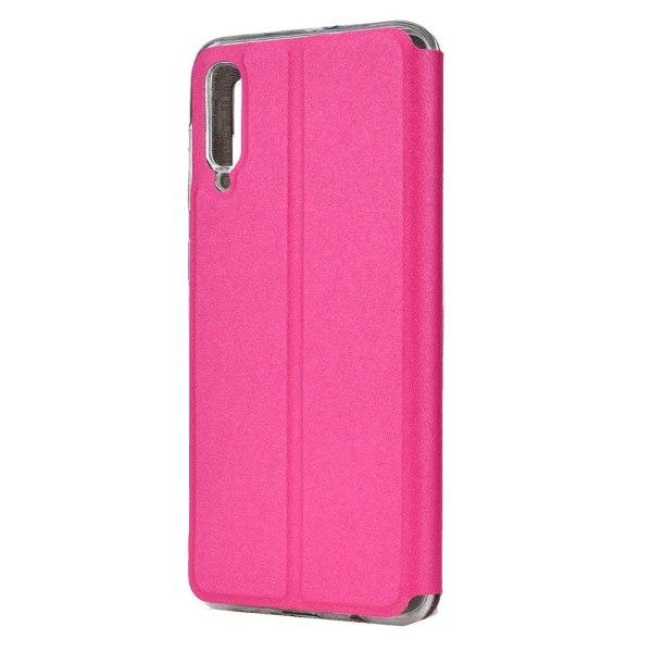 Samsung Galaxy A50 - Praktiskt Fodral Svarsfunktion Fönster Pink Rosa