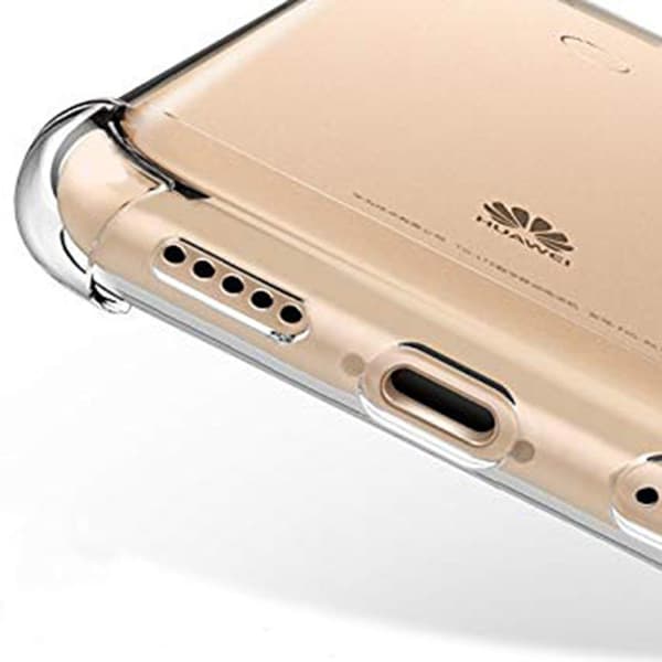 Samsung Galaxy A10 - Skyddsskal med Kortfack Transparent/Genomskinlig