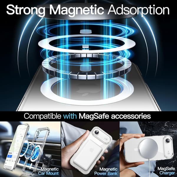 iPhone 17 Air MagSafe-Kompatibelt Skal med Extra Styrka