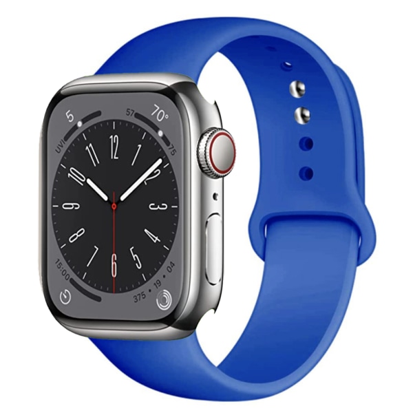 Silikonarmband 42mm/44mm/45mm/49mm Apple Watch Blå L