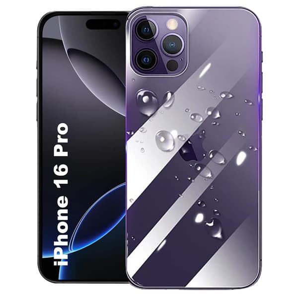 iPhone 16 Pro 2-pack Baksida Skärmskydd 0,3mm Transparent
