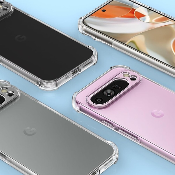 Google Pixel 8 Pro - Praktiskt Silikonskal med Airbagfunktion