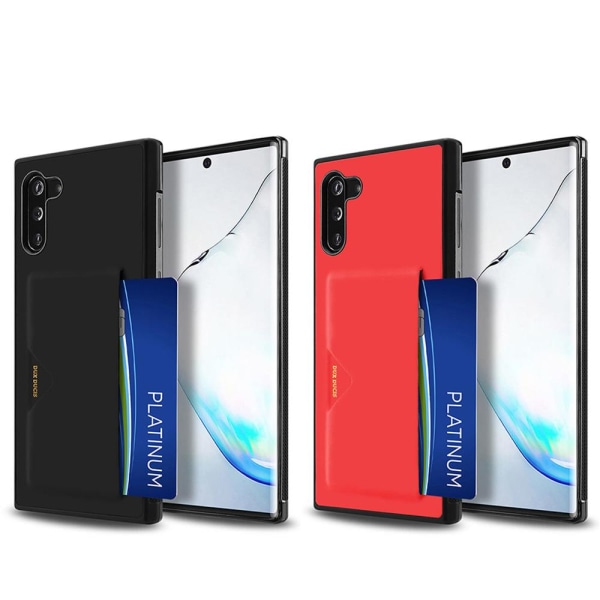 Samsung Galaxy Note10 - DUX DUCIS Stilig dekselkortrom Röd