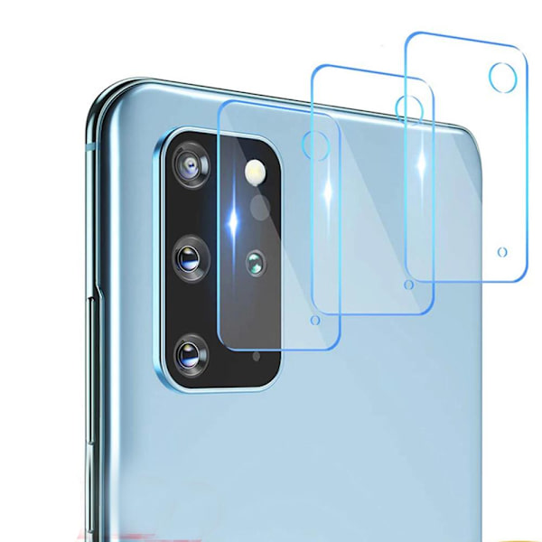 S20 Plus Högkvalitativt HD-Clear Ultratunt Kameralinsskydd Transparent