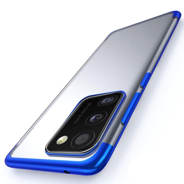 Samsung Galaxy A41 - FLOVEME Silikone Cover Blå