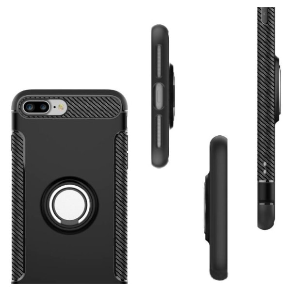 iPhone 7 PLUS - Praktiskt skal med Ringhållare från FLOVEME Guld