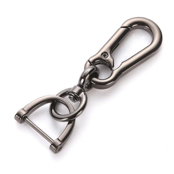 Smidig Kraftfull Nyckelring Silver