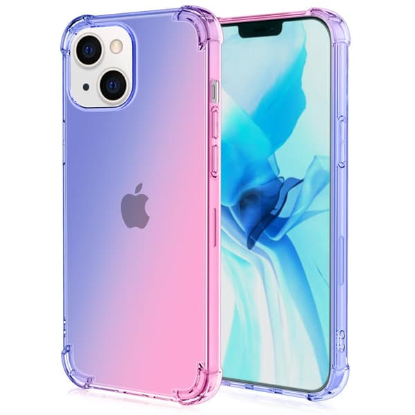 iPhone 13 - FLOVEME Skal Rosa/Lila