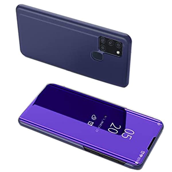 Samsung Galaxy A21S - Fodral (LEMAN) Silver