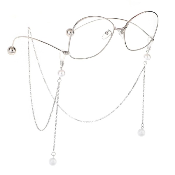 Brillesnor Pearl Design (senil ledning) Silver