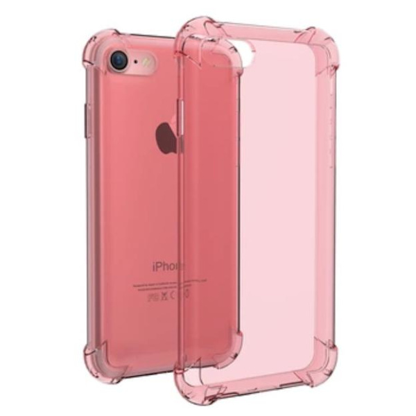 Praktiskt Stilrent Silikonskal iPhone 7 Drop-proof Anti-crash Guld