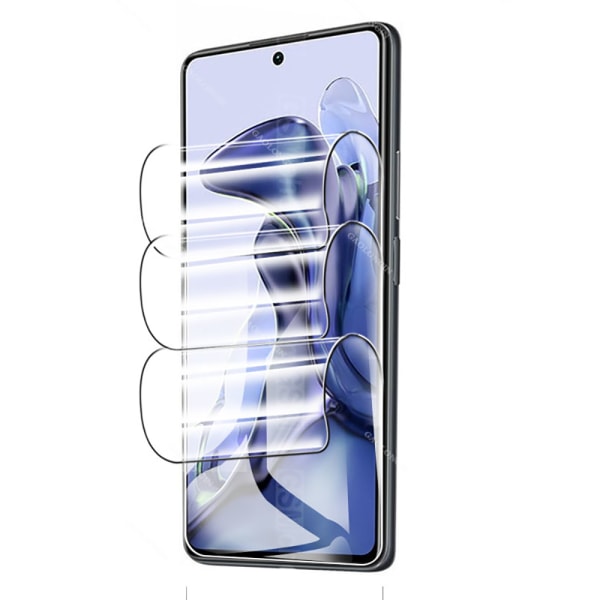 Xiaomi 11T Pro Skärmskydd Hydrogel HD 0,3mm Transparent