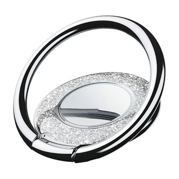 Eksklusiv Glitter diamantringholder Röd