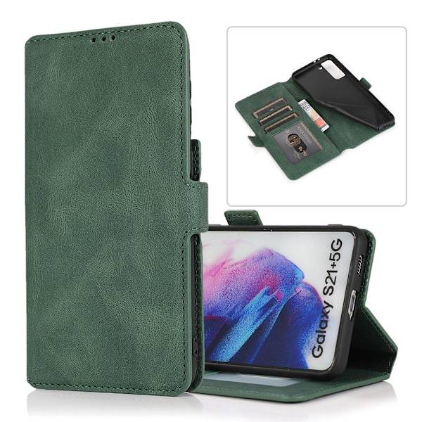 Samsung Galaxy S21 Plus - Plånboksfodral Svart