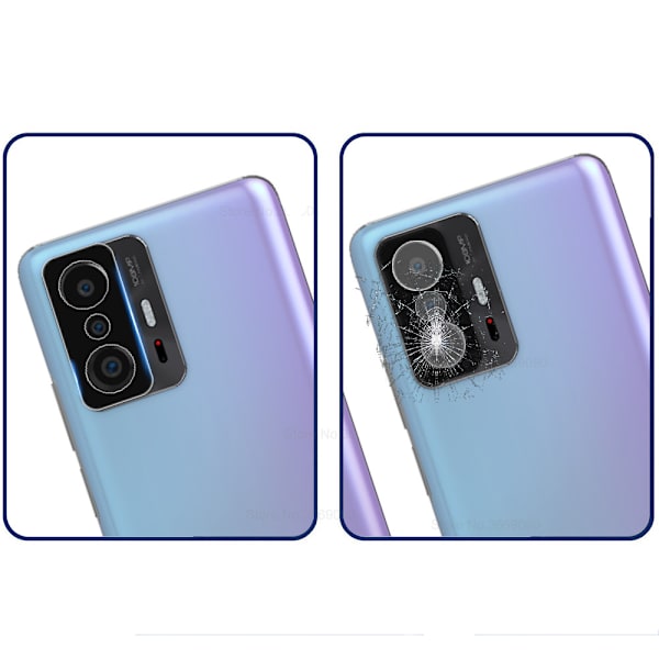 Xiaomi 11T Pro Kameralinsskydd 2.5D HD-Clear Transparent