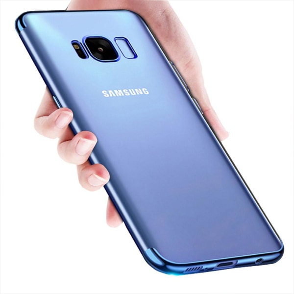 Samsung Galaxy S8+ - Stilrent Silikonskal från LEMAN Silver/Grå