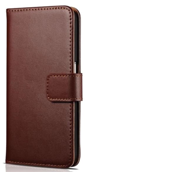 iPhone X - Stilrent Plånboksfodral i Läder från TOMKAS Lila