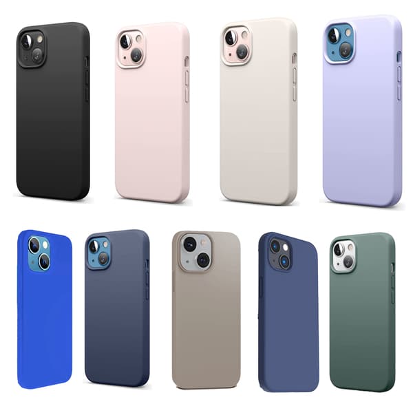 iPhone 14 Plus - Tunt Floveme Skal Grön