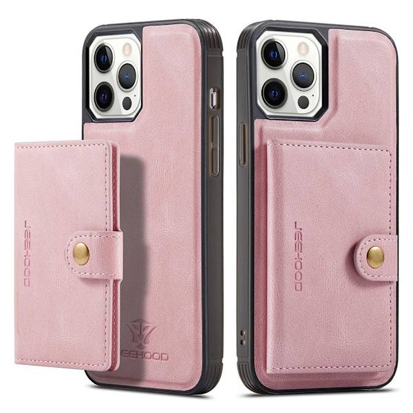 iPhone 12 Pro - Skal med Kortfack Röd