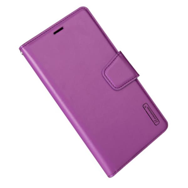 Samsung Galaxy S24 FE - Elegant HANMAN Plånboksfodral Svart