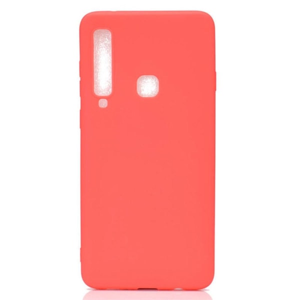 Samsung Galaxy A9 2018 - Stilig silikonbeskyttelsesdeksel (NKOBEE) Röd Röd