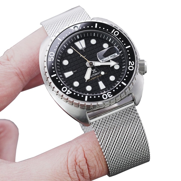 Slidstærkt Rustfrit Stållænke Silver 22MM