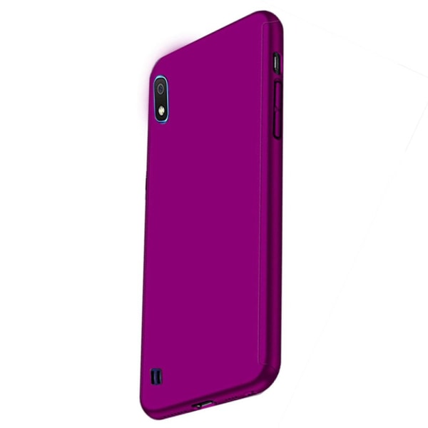 Samsung Galaxy A10 - Professionelt stødsikkert Floveme-cover PinkGold Roséguld