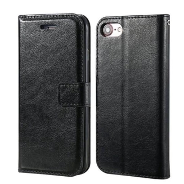 iPhone SE 2020 - Floveme Professional Wallet Cover Vit Vit