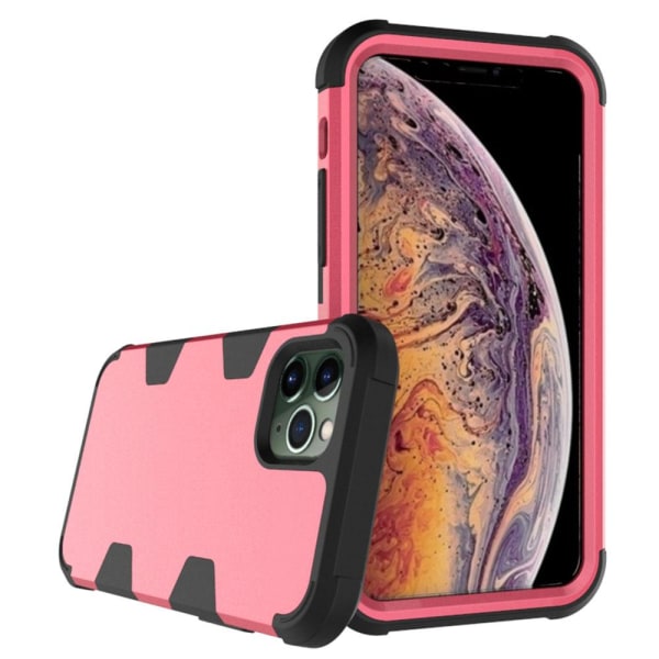 iPhone 11 Pro - Skyddande Robust Skal (Rugged Robot) Grå/Orange