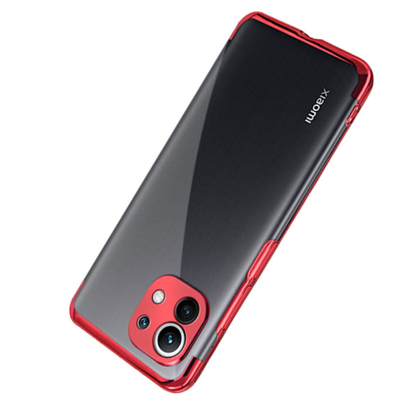 Xiaomi Mi 11 Lite - Stötdämpande Silikonskal Blå