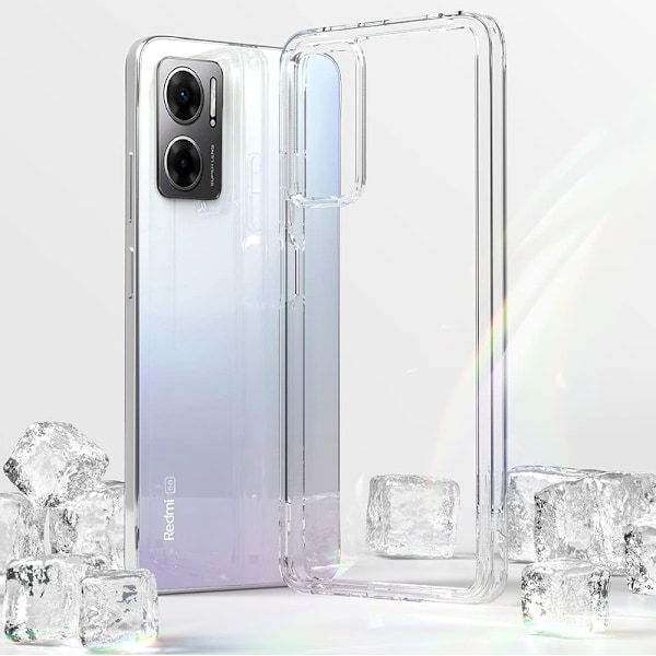 Redmi 10 5G - Maximalt Skydd och Grepp med Silikonskal Transparent