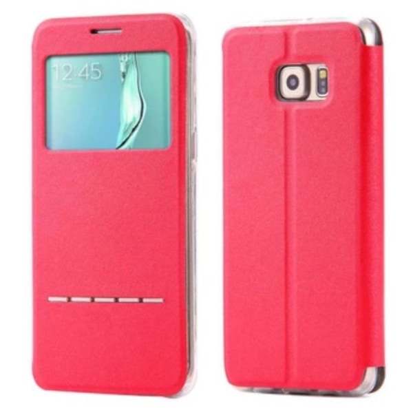 Smartfodral med Svarsfunktion - Samsung Galaxy J7 (Modell 2017) Roséguld