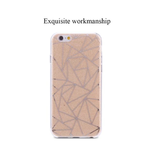 6/6S plus - Elegant Crystal-skal från Snowflake (ORIGINAL) Grey Grå