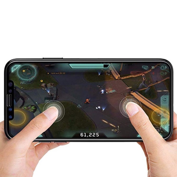 iPhone 11 Pro Max 3-PACK Sk�rmskydd Carbon 9H 3D/HD Svart Svart