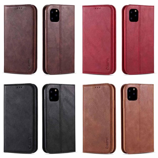 iPhone 11 - Stilrent Smidigt Plånboksfodral Röd Röd