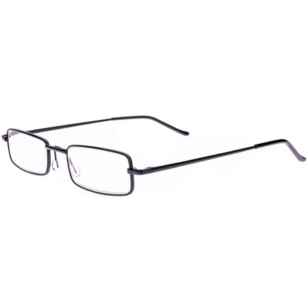 Lesebriller med styrke (+1.0-+4.0) Bærbar metallboks UNISEX Grå +1