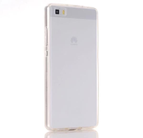 Huawei P9 - Dubbelsidigt Silikonfodral med TOUCHFUNKTION Rosa