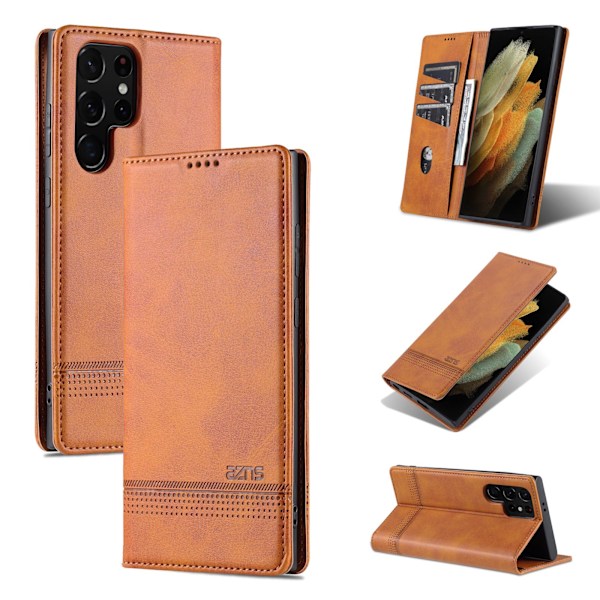 Samsung Galaxy S25 Ultra  Plånboksfodral med funktion & stil Svart